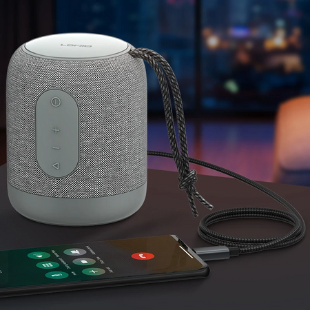 DAC Adapterkabel von USB-C auf Klinke 3,5mm 1m grau
