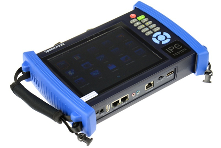 Specjalistyczny miernik LAN, Tester IP+CCTV Spacetronik SP-IPL07IP