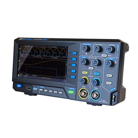 Digitales Oszilloskop 2CH 10MHz 100MS/s PeakTech 1401