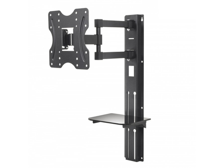 Uchwyt LCD 23"-42" z półką na DVD 30kg VESA 200x200 Maclean MC-771