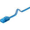 LAN Patchcord CAT 6A UTP FLAT blau 5m