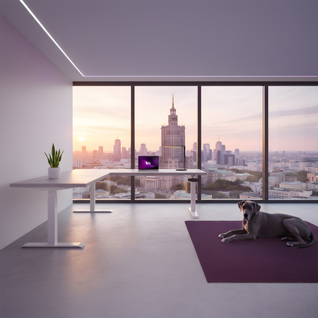 Elektrischer Schreibtischständer Spacetronik SPE-303VW - zdjęcie 2