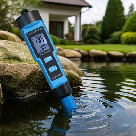 PeakTech 5305A pH- und Flüssigkeitstemperaturmessgerät