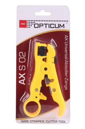 Ściągacz izolacji do złącz RG59, RG6, RG11 Red AX 02