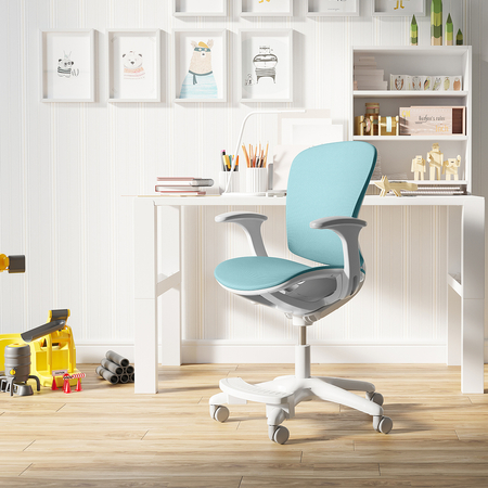 Krzesło ergonomiczne dziecięce do biurka morskie Spacetronik XD SPC-XD02S