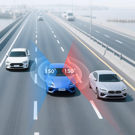 Wideorejestrator 4K 360° Wi-Fi GPS AZDOME M660