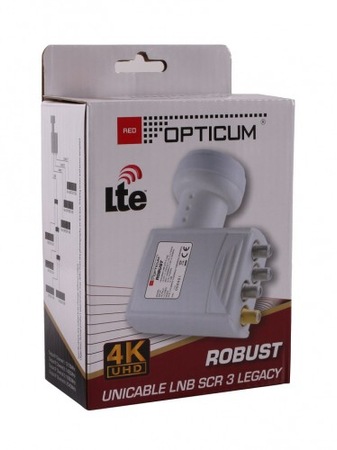 LNB Unicable Opticum Robust SCR + TRIPLE Legacy (7 odbiorników)