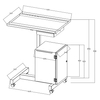 Tool Carts with Secure Lockable Cabinets