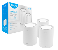 Zestaw Router Mesh Cudy M1800 WiFi AX1800 Dual Band WiFi 6 zestaw 3szt. Cudy M1800