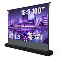 Floor Rising Motorized Screen 100" 16:9