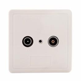 RTV-Buchse DSE TS1-T 3,5dB Durchgangsanschluss.