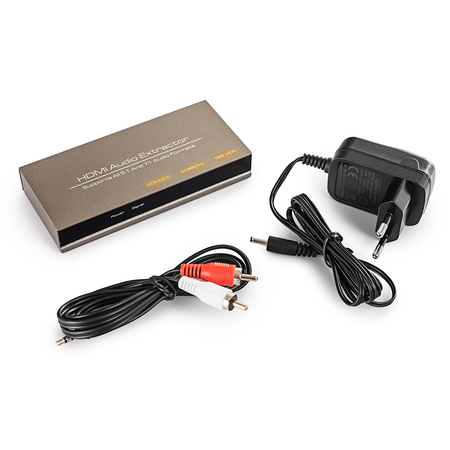 HDMI-HDMI + Audio SPDIF oder R/L Extraktor SPH-AE10