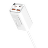 Wielofunkcyjna, szybka ładowarka 65 W Spacetronik SR102, 2x USB-C, 2x USB-A QC3.0