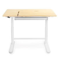 Elektryczne biurko dziecięce Spacetronik XD 112x60 cm (białe) OUTLET