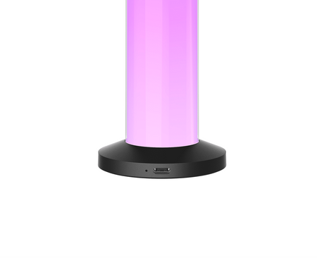 Bezprzewodowa, szara stojąca lampka nastrojowa RGB Yeelight YLYTD-0015