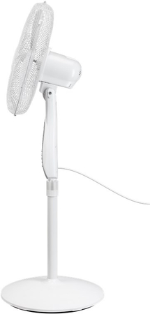 Wentylator stojący 16" Goobay 45W BIAŁY z pilotem i wyłącznikiem czasowym