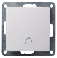 Włącznik dzwonkowy - Corner 60 biały