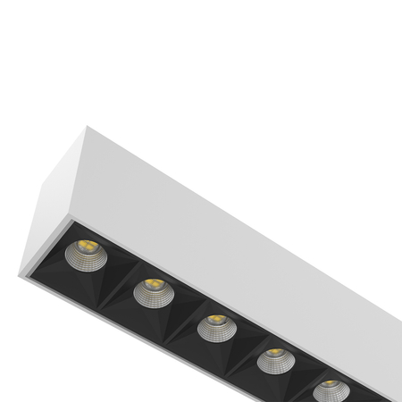 Lampa sufitowa do biura LED GLOW D22 4000K Biała
