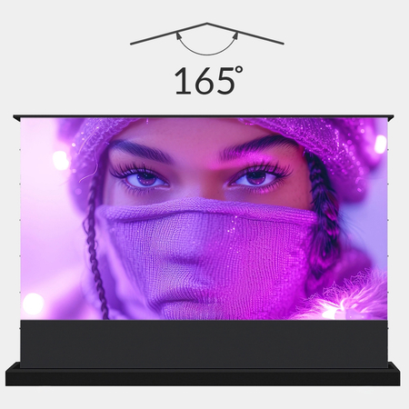 Podłgowy ekran do projektora przenośny 100" 16:9