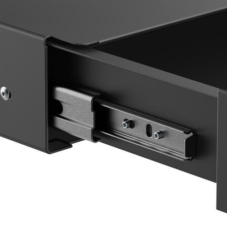 Szuflada do biurka XL Spacetronik SPB171 Czarna Outlet B