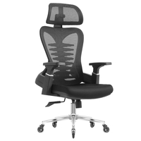 Fotel Ergonomiczny Spacetronik Axon Siatkowy Czarny