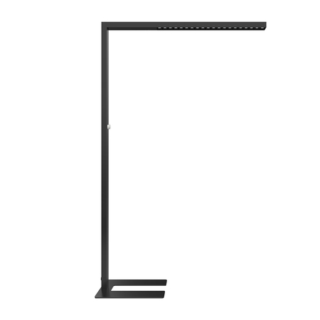 Lampa podłogowa biurowa LED GLOW D22 80W Czarna