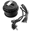 Spacetronik SPS-R1D3W V2 runde Tischsteckdose