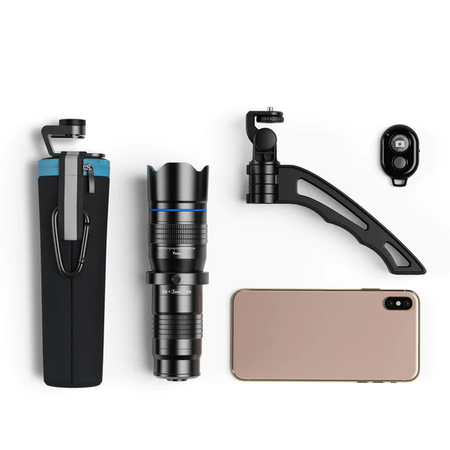 Monokular Objektiv Telefon Zoom 20-40x Set 4-in-1