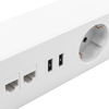 Przedłużacz Podblatowy do Biurka Listwa Zasilajaca USB RJ45 CAT.6 USB Spacetronik SPSU38W_V2