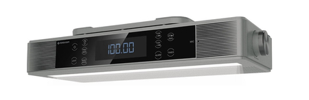 Radio podszafkowe FM z Bluetooth Ferguson Regent Cucina - Srebrne