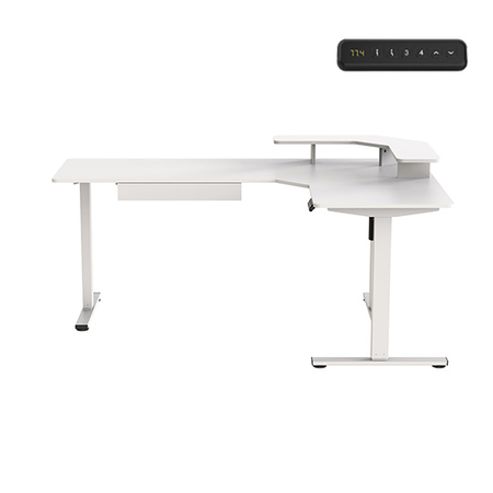 Elektryczne biurko Spacetronik Loris 124WW 180x120 Outlet A