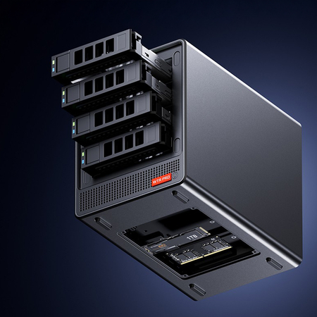 Mini PC NAS Ryzen 7 5825U Aoostar Pro 32+1