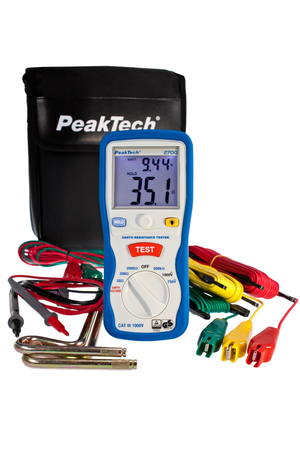 PeakTech 2700 Digitaler Erdungs- und Widerstandstester
