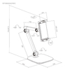 Tablet-Tischständer SPP-122B schwarz