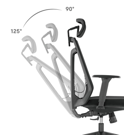 Ergonomiczny fotel biurowy GRINGO-45 Outlet C