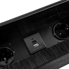 Spacetronik SPS-B24B V2 Arbeitsplattensteckdose Öffnung
