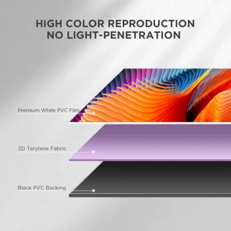 Ekran Projekcyjny Zwijany na Statywie Spacetronik 84" cali Idealny do Kina Domowego i Prezentacji Biznesowych OUTLET - zdjęcie 2