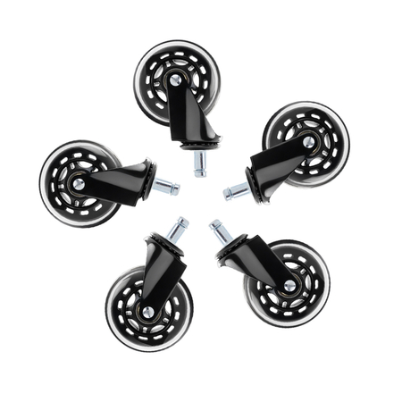 Kauczukowe kółka do foteli Spacetronik SPEA04 - zdjęcie 2