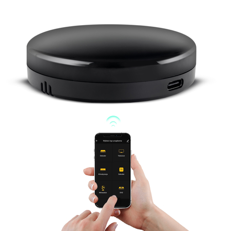 Inteligentny pilot IR po WiFi 433MHz Smart Life Tuya Spacetronik SL-IR31
