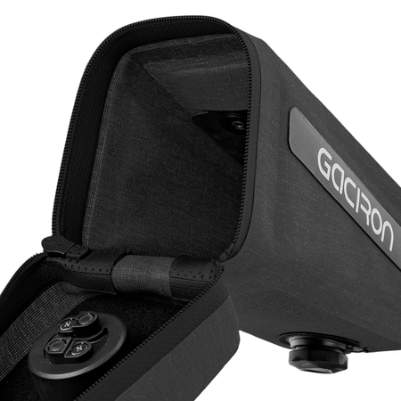 Fahrradtasche mit Rücklicht NEST200 dunkelgrau