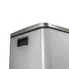 Funky Trash Can Silver Black Spacetronik Potrójny
