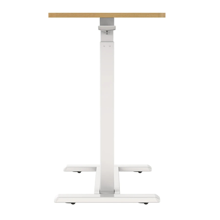 Stolik z manualną regulacją Buddy 08 biały drewno Outlet A-