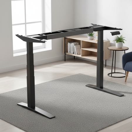 Zestaw Spacetronik: biurko regulowane SPE-244 + bieżnia SPE-W03 + blat SPT-PC21