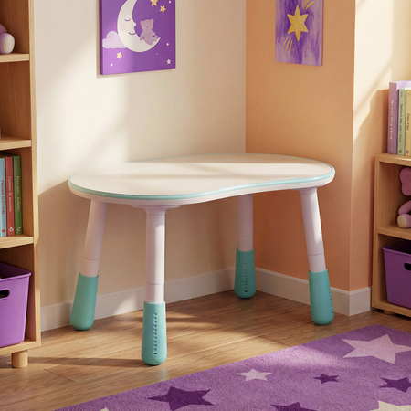 Zestaw mebli dziecięcych Spacetronik – stolik SPEX201 i sofa SPC-XD-24 niebieski