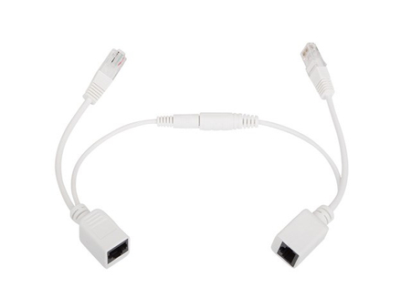 Adapter zasilania po skrętce PoE RJ-45 2.1/5.5 DC max. 48V