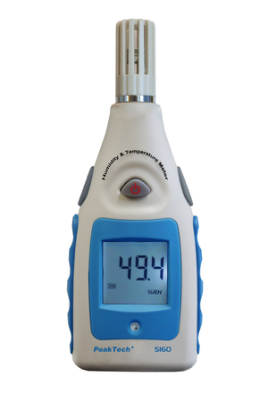 Feuchte-Temperatur-Messgerät. 50 deg PeakTech 5160