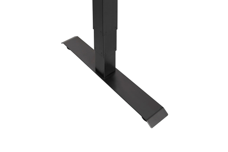 Biurko elektryczne stelaż Spacetronik SPE-231OB czarny z wyświetlaczem OLED i RGB