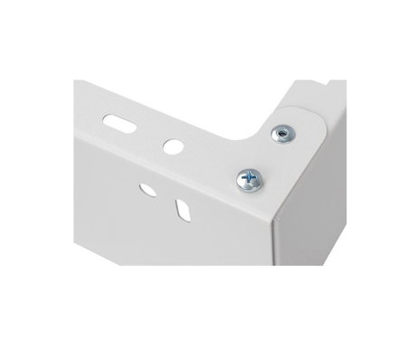 Uchwyt Rack ścienny 19" 4U 330mm Szary