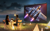 Przenośny Ekran Projekcyjny Spacetronik 120" cali Idealny do Kina Domowego i Plenerowego