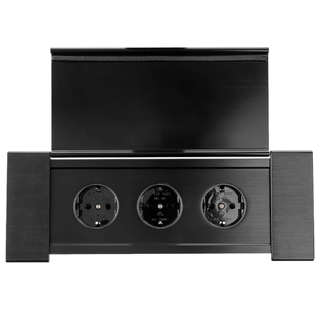 Spacetronik SPS-F33B V2 Arbeitsplattensteckdose Öffnung